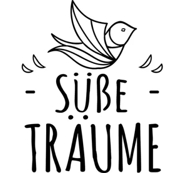 Wandtattoo Süße Träume - TenStickers
