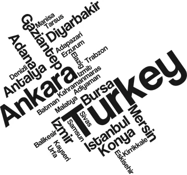 Wandtattoo türkische Wörter - TenStickers