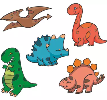 Wandtattoos Dinosaurier - TenStickers