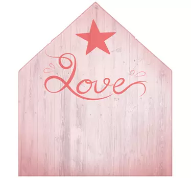 Wandtattoos Kopfende Love - TenStickers