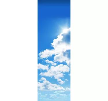 Wolken Kühlschrank Folie - TenStickers