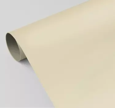 dekorative einfarbige Folie Beige - TenStickers