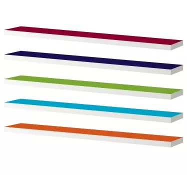 Regal Farbe Aufkleber - TenStickers