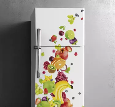 Kühlschrank Folie Früchte - TenStickers