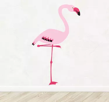 Rosa Flamingo - TenStickers