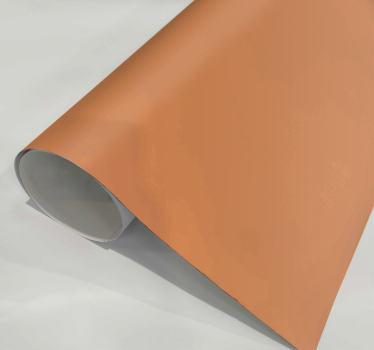 Einfarbige dekorative Folie Apricot Crush - TenStickers