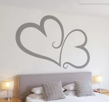 Wandtattoo Herz - TenStickers
