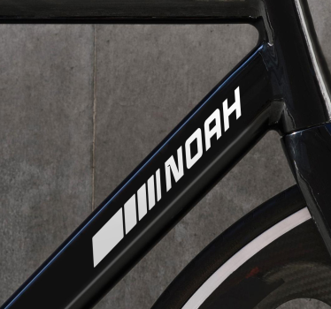 Fahrrad Aufkleber sportlicher Look - TenStickers