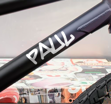 Fahrrad Aufkleber BMX Style Design - TenStickers