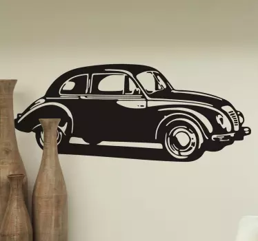 Antikes Auto Aufkleber - TenStickers
