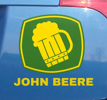 John Beere Autoaufkleber - TenStickers
