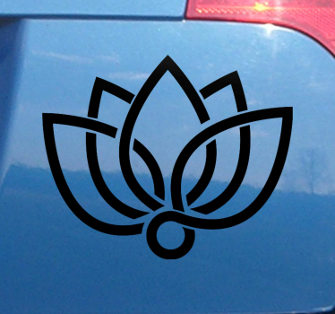 Auto Sticker Lotus blume - TenStickers