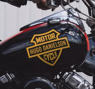 Aufkleber Klassisches Motorradschild Motorrad Aufkleber - TenStickers