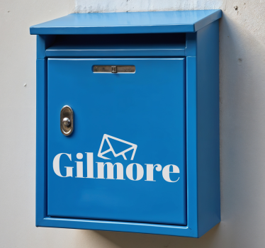 Briefkasten Aufkleber benutzerdefinierter postfachname - TenStickers