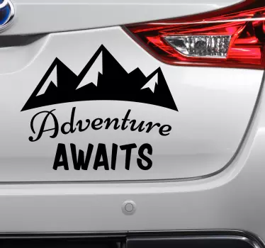 Sticker Aventure Awaits - TenStickers