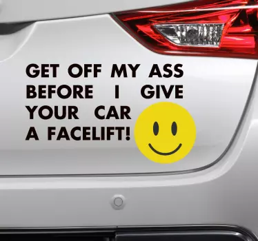 Sticker Face Lift - TenStickers