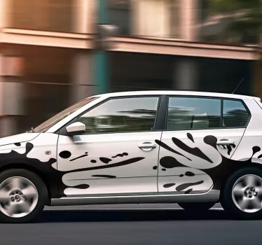 Aufkleber Auto Farbflecken - TenStickers