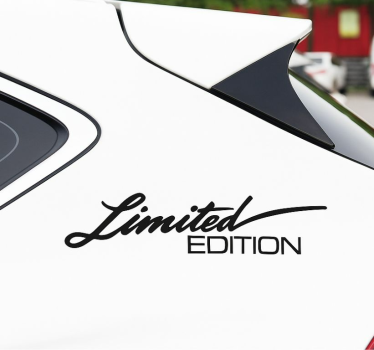 Autoaufkleber limitierte auflage - TenStickers