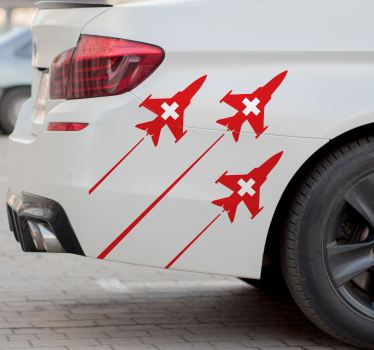 Autoaufkleber patrouille suisse - TenStickers