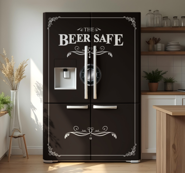 Beer Safe Folie Kühlschrank - TenStickers
