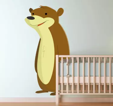 Braunbär Aufkleber - TenStickers