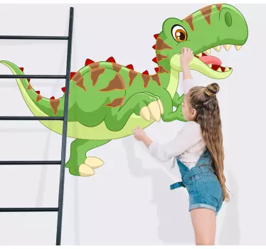 Dino Aufkleber Laufendes dinosaurier-design - TenStickers