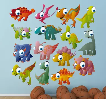 Dinosaurier Aufkleber - TenStickers