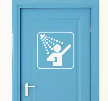 Dusche Sticker - TenStickers