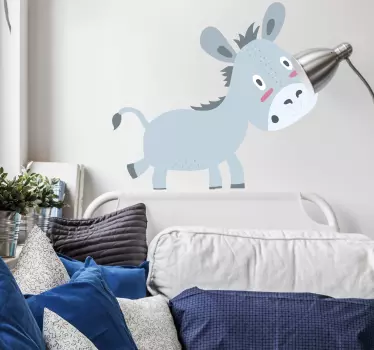 Esel Bauernhof Sticker - TenStickers