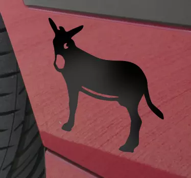 Esel Katalonien Autoaufkleber - TenStickers