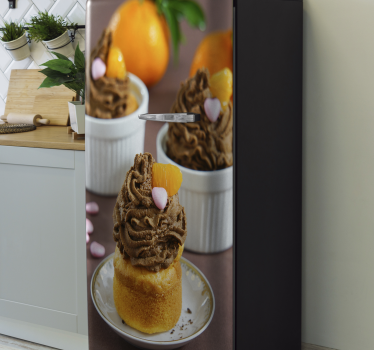 Kühlschrank Folie Cupcake-extravaganz - TenStickers
