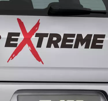 Extrem fahrzeugaufkleber - TenStickers