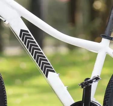 Fahrradpfeile Fahrrad Sticker - TenStickers