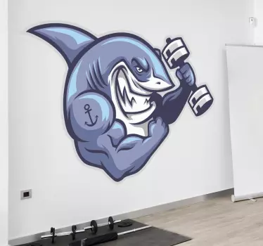 Fisch Aufkleber Riesenhai - TenStickers