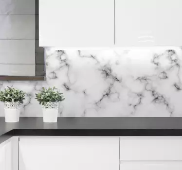 Fliesenaufkleber im eleganten marmor design - TenStickers