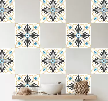 Fliesenaufkleber mit aufwendigen fliesenmotiven - TenStickers