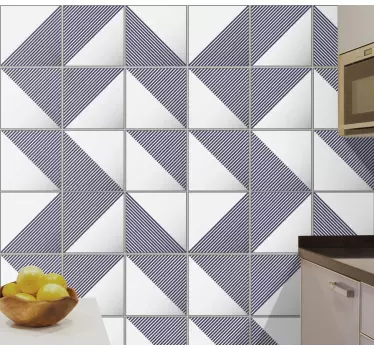 Fliesenaufkleber moderne geometrische muster - TenStickers
