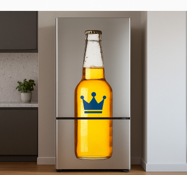 Folie Kühlschrank kronenautomat - TenStickers