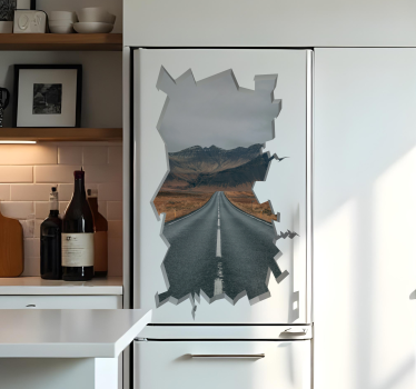 Folie Kühlschrank riesiges loch - TenStickers
