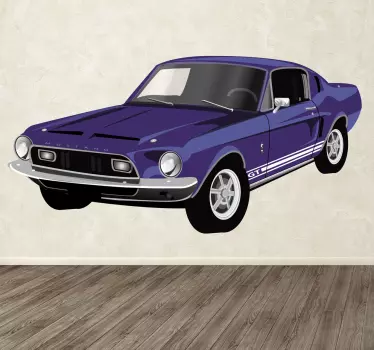 Ford Mustang Aufkleber - TenStickers