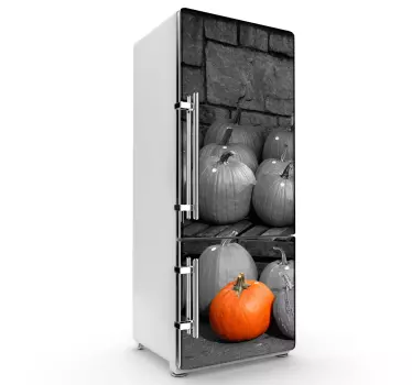 Fotographie Kürbis  kühlschrank folie - TenStickers