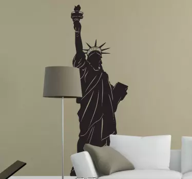 Freiheitsstatue Amerika Aufkleber - TenStickers
