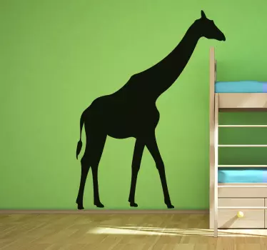 Giraffen Silhouette Wandtattoo Schlafzimmer - TenStickers