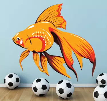 Goldfisch Sticker - TenStickers