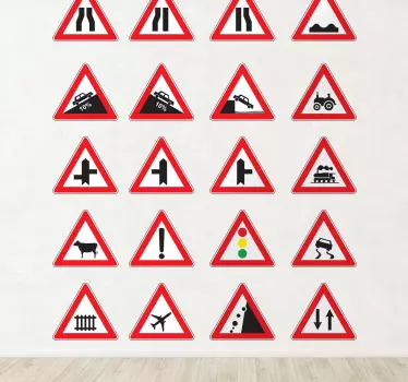 Hinweisschilder Aufkleber - TenStickers