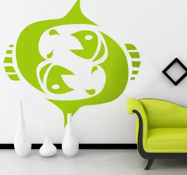 Horoskop Fische Aufkleber - TenStickers