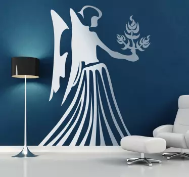 Horoskop Jungfrau Aufkleber - TenStickers