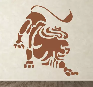 Horoskop Löwe Aufkleber - TenStickers