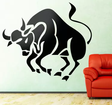 Horoskop Stier Aufkleber - TenStickers