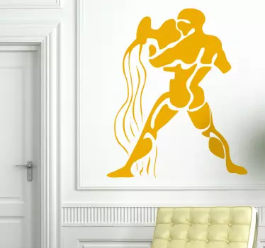 Horoskop Wassermann Aufkleber - TenStickers